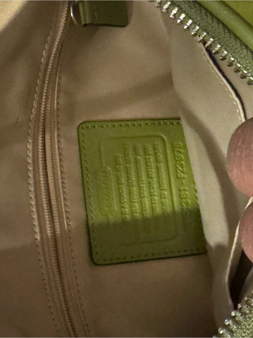 Coach Green Leather Crossbody Bag - Women's Shoulder Bag